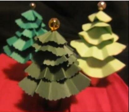 Cómo hacer un árbol de Navidad con Papel
